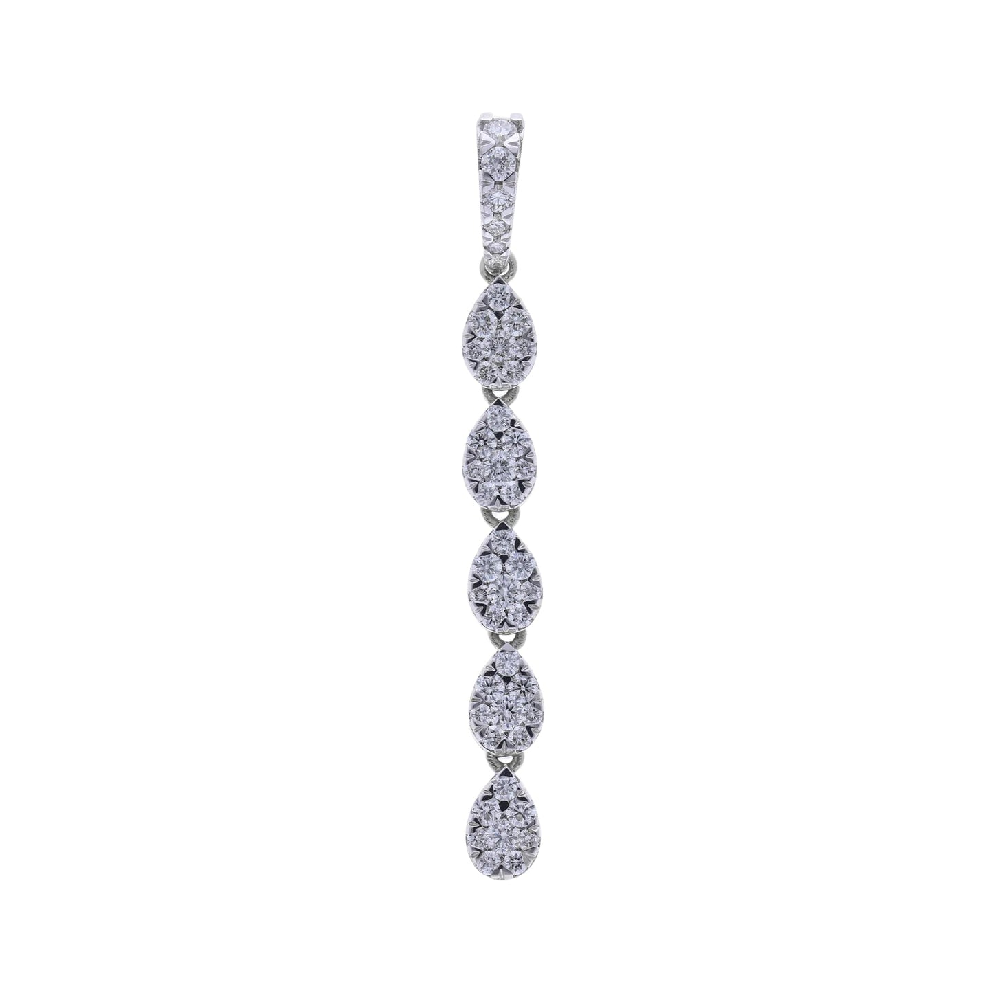 0.55 Ct Natural Diamond Drop Charm