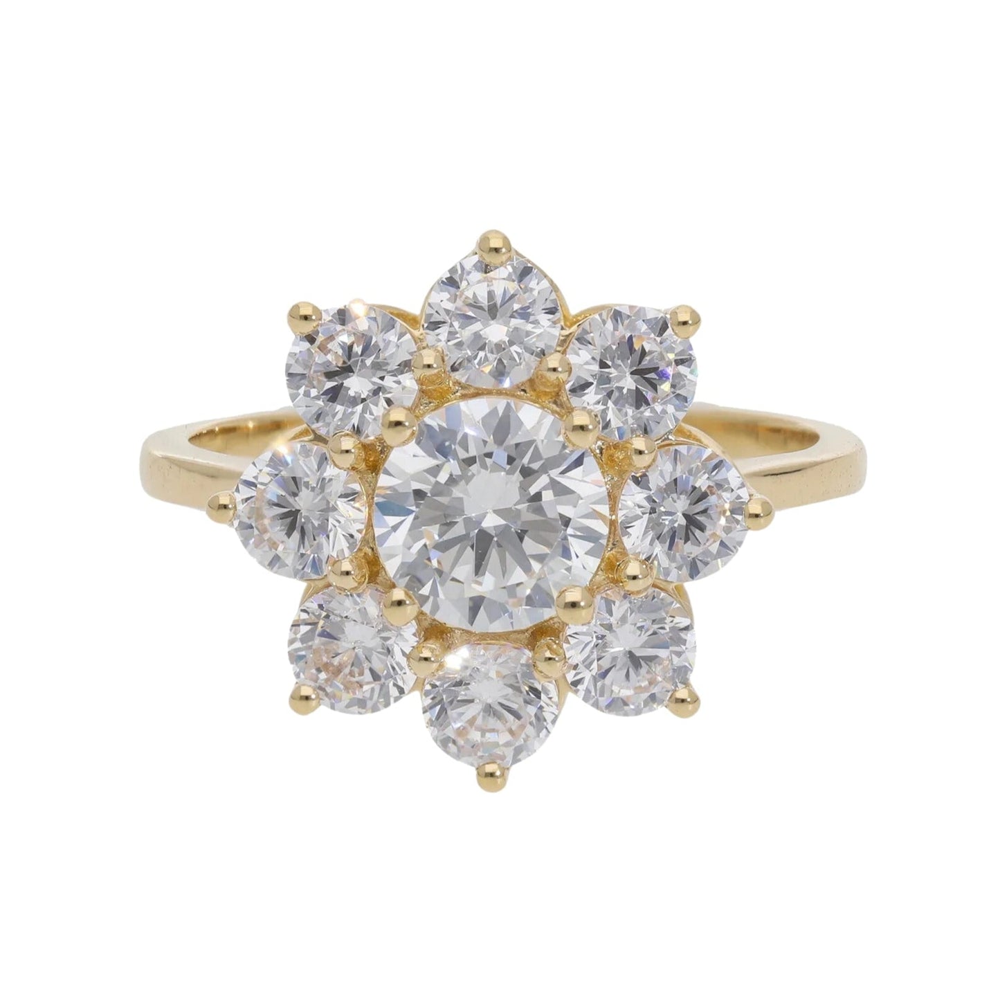 2.32 Ct Helodia's Flower Lab Grown Diamond Ring - Helodia Jewelry