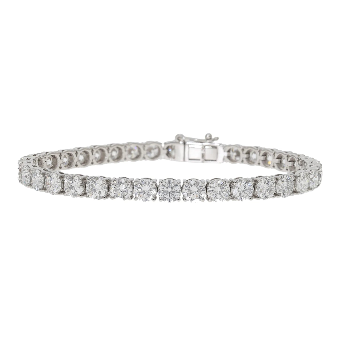12.50 Ct Lab Grown Diamond Tennis Bracelet - Helodia Jewelry