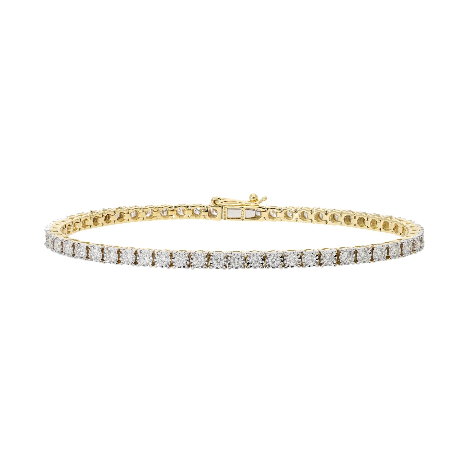 2.50 Ct Lab Grown Diamond Tennis Bracelet - Helodia Jewelry