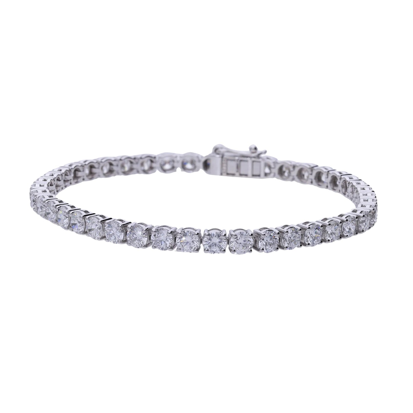 9 Ct Lab Grown Diamond Tennis Bracelet - Helodia Jewelry