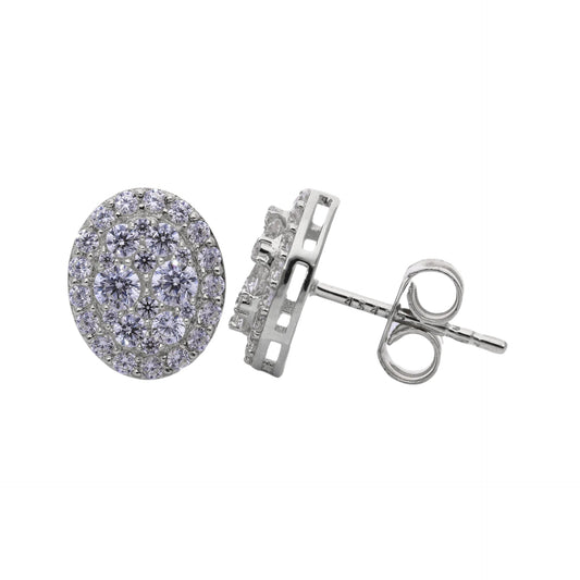 0.90 Ct Natural Diamond Mira Earrings - Helodia Jewelry