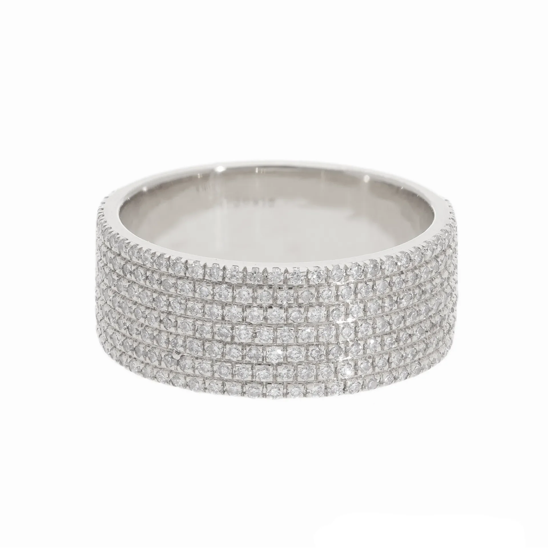Pavé Diamond Eternity Ring - Helodia Jewelry