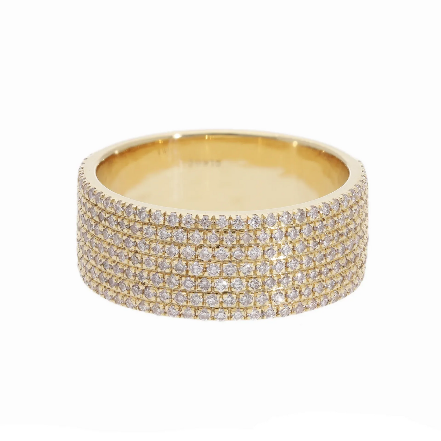 Pavé Diamond Eternity Ring - Helodia Jewelry