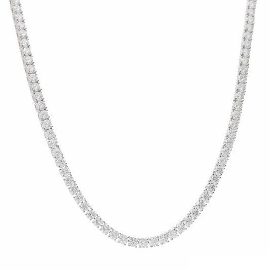 Lab Grown Diamond Tennis Necklace - Helodia Jewelry