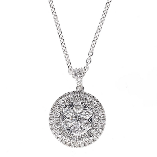 1 Ct Natural Diamond Ophelia Charm