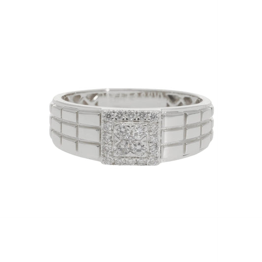 0.39 Ct Natural Diamond Apollo Ring - Helodia Jewelry