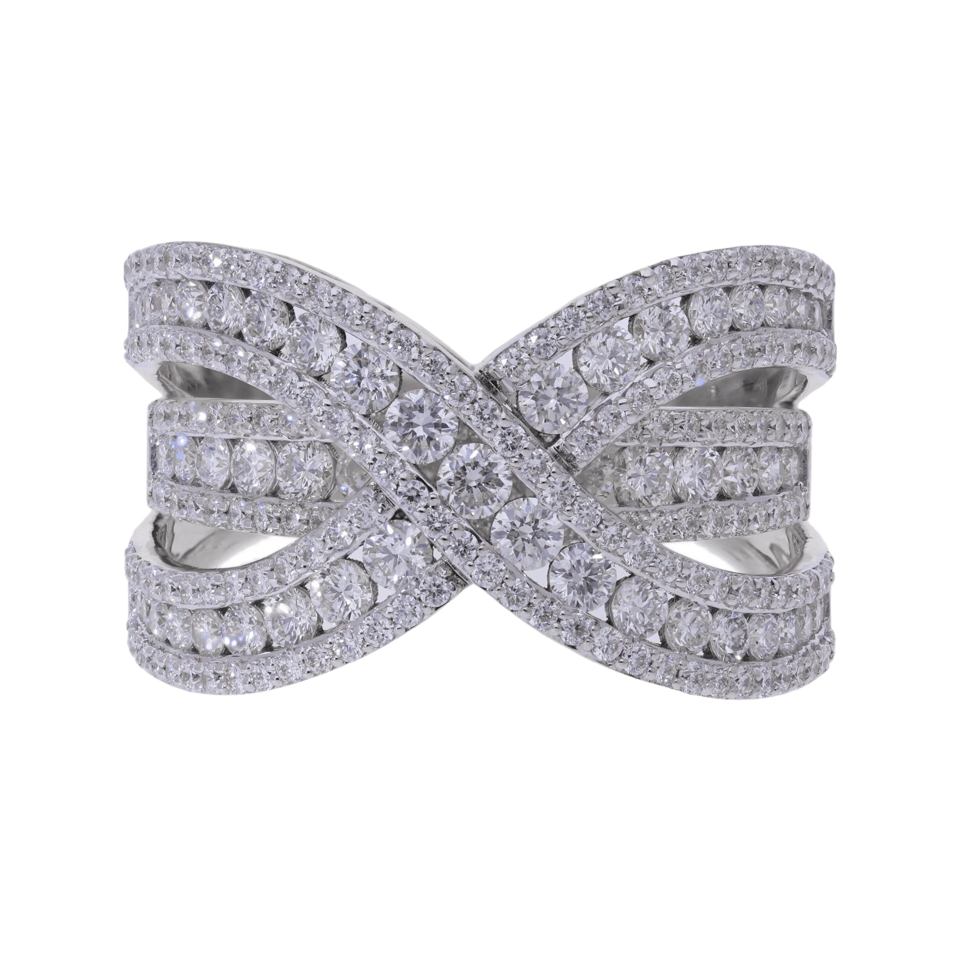 1.84 Ct Royal Natural Baguette Diamond Ring - Helodia Jewelry