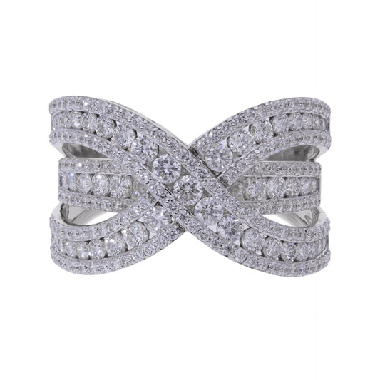 1.84 Ct Royal Natural Baguette Diamond Ring - Helodia Jewelry