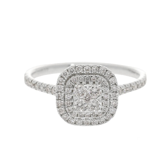 0.60 Ct Natural Diamond Rienna Ring - Helodia Jewelry