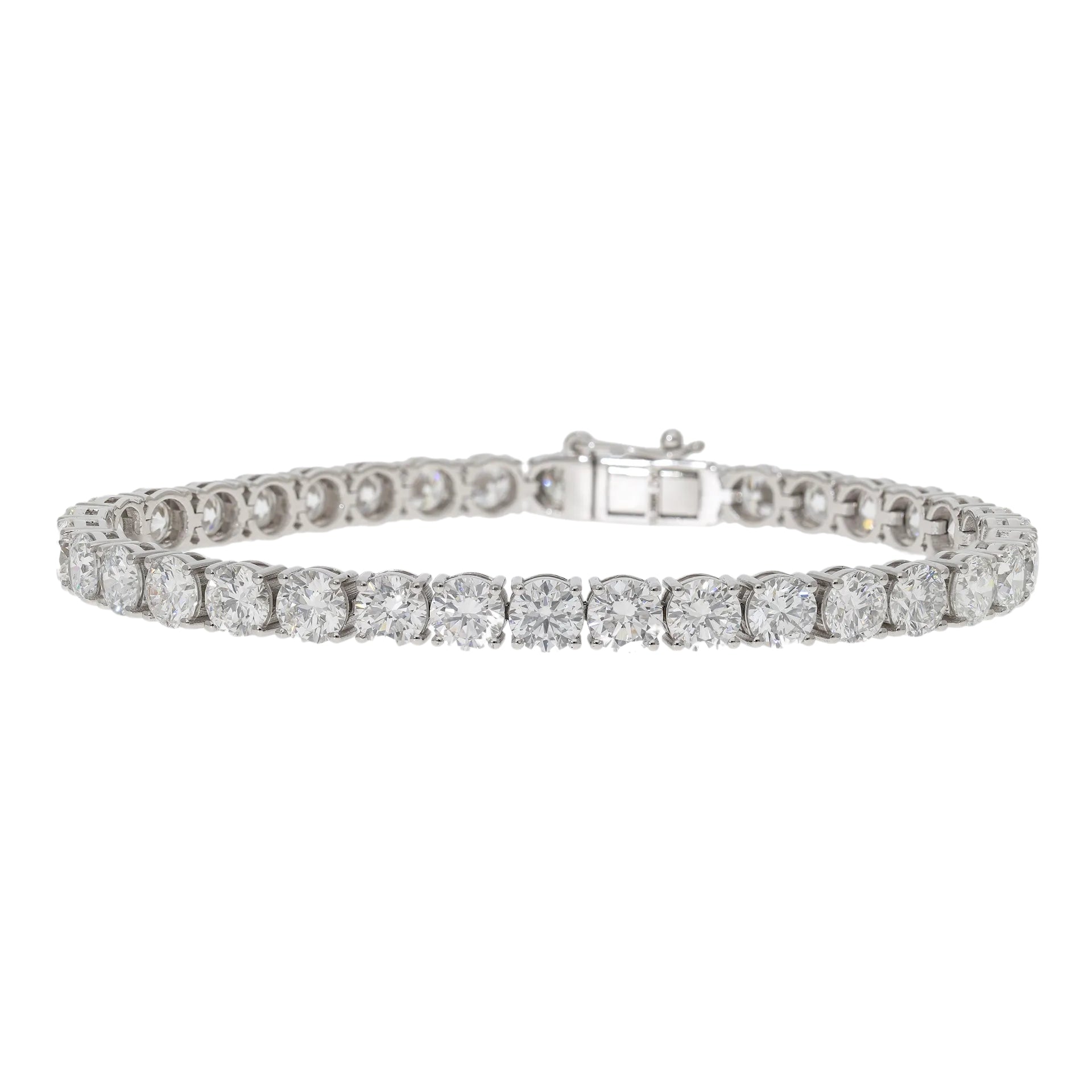 12.50 Ct Lab Grown Diamond Tennis Bracelet - Helodia Jewelry