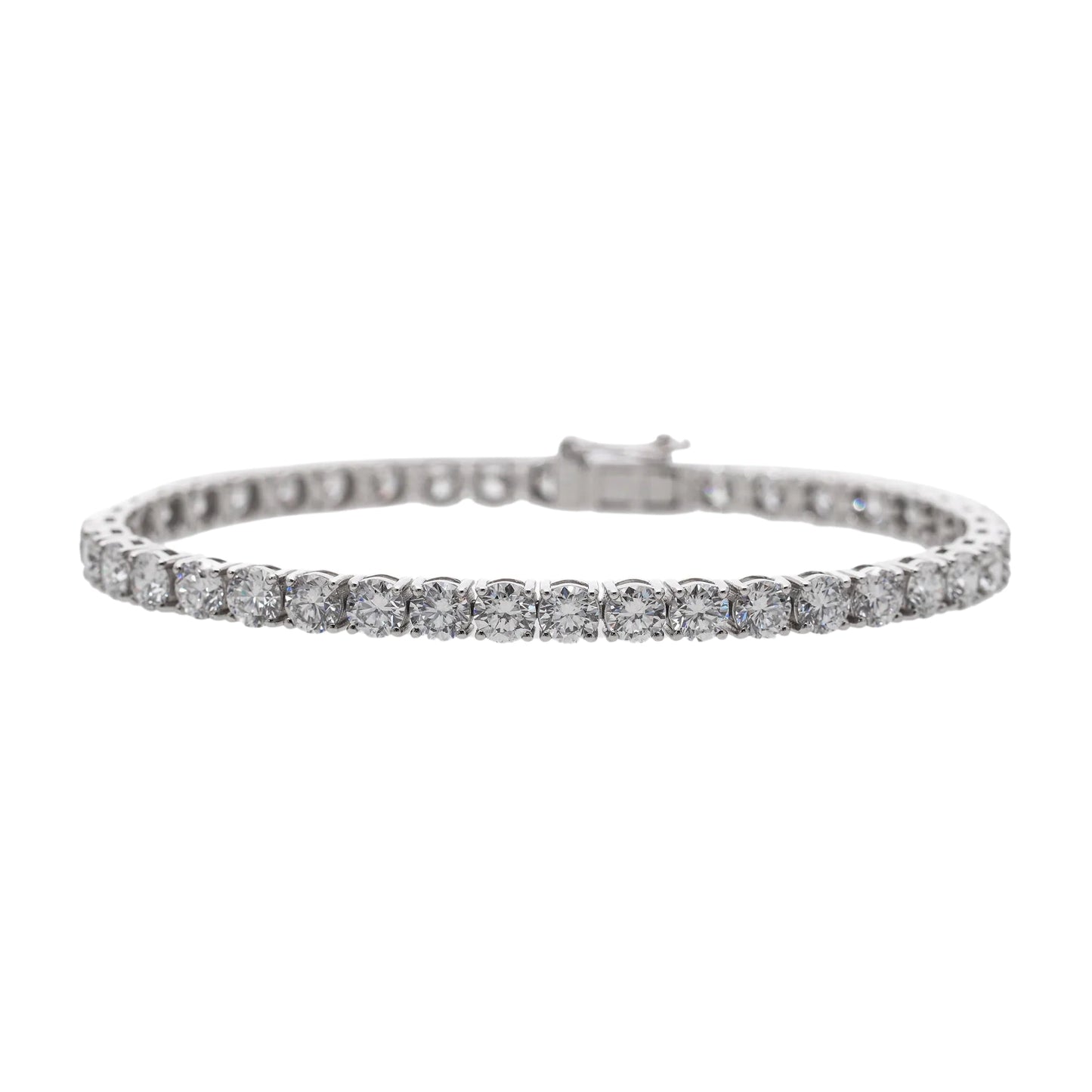 10 Ct Lab Grown Diamond Tennis Bracelet - Helodia Jewelry