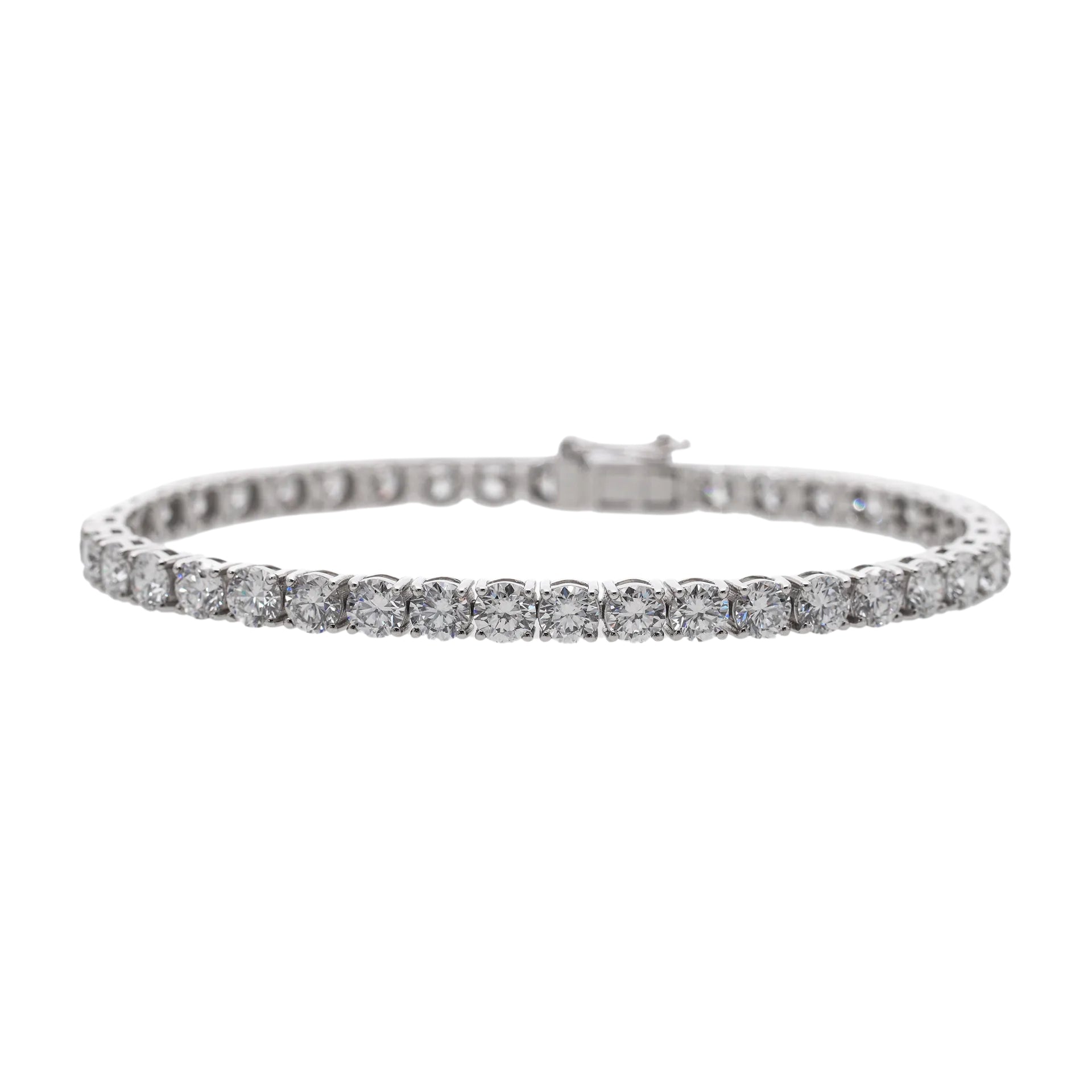 10 Ct Lab Grown Diamond Tennis Bracelet - Helodia Jewelry
