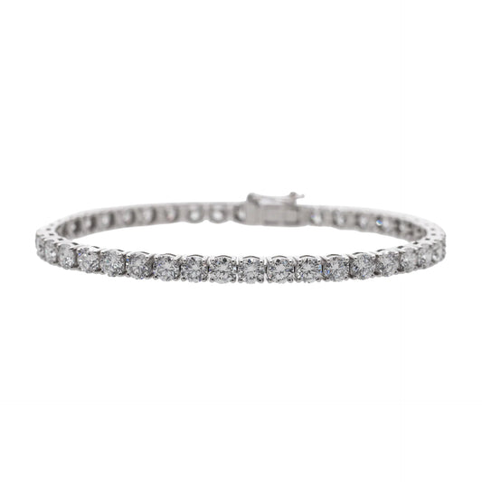 10 Ct Lab Grown Diamond Tennis Bracelet - Helodia Jewelry