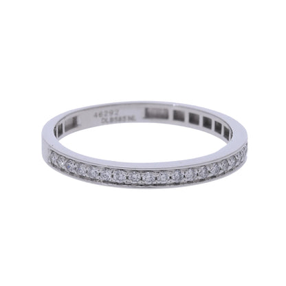 0.17 Ct Natural Diamond Channel Set Eternity Ring - Helodia Jewelry