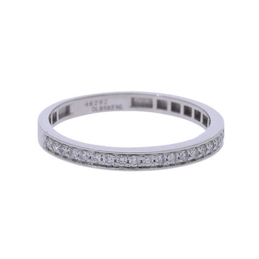 0.17 Ct Natural Diamond Channel Set Eternity Ring - Helodia Jewelry