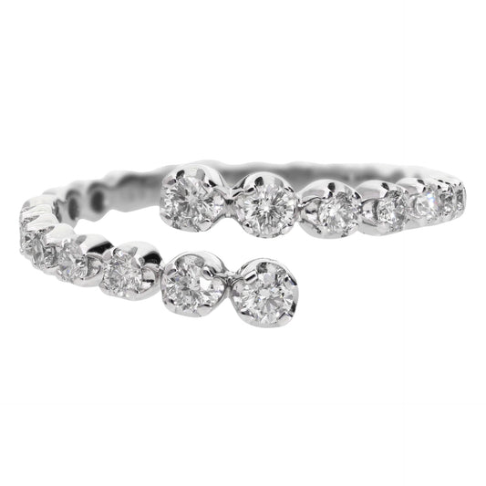 0.45 Ct Natural Diamond Ophelia Ring - Helodia Jewelry