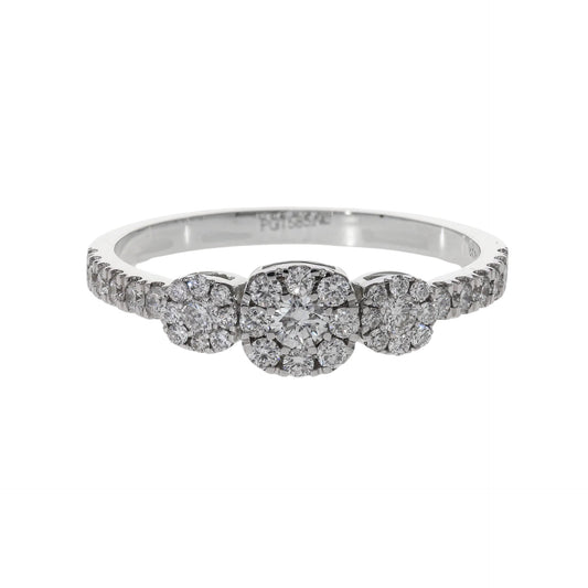 0.48 Ct Natural Diamond Ophelia Ring - Helodia Jewelry