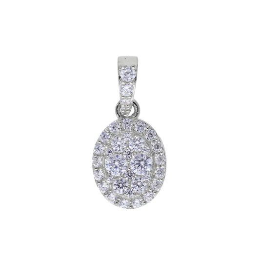 0.50 Ct Natural Diamond Oval Shaped Charm