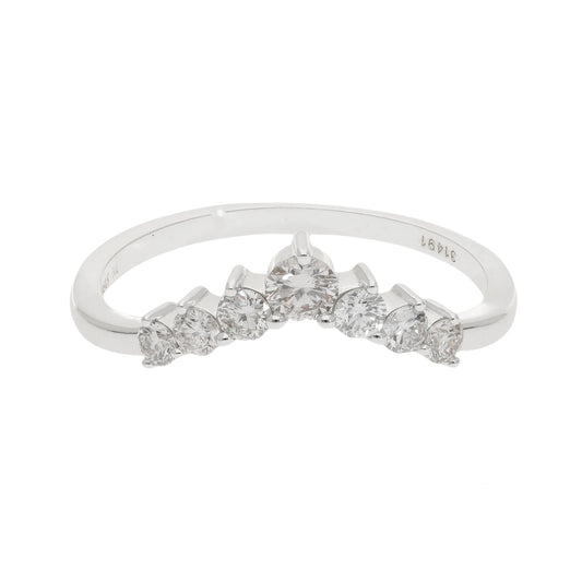 0.40 Ct Natural Diamond Victoria Ring - Helodia Jewelry