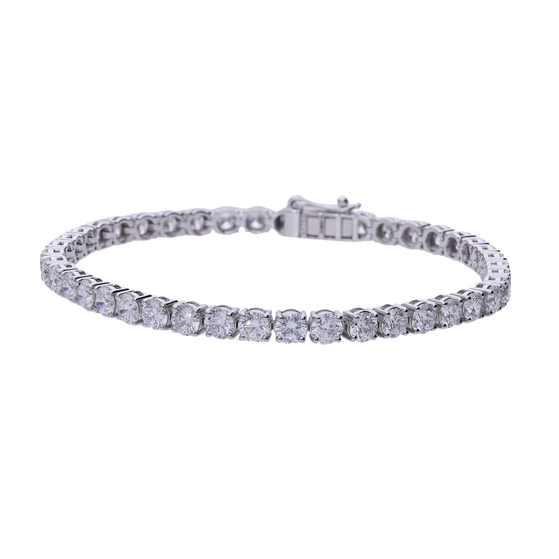 9 Ct Lab Grown Diamond Tennis Bracelet - Helodia Jewelry