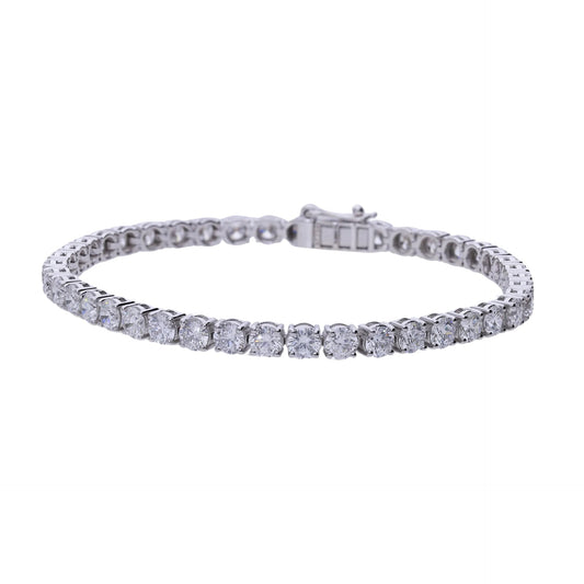 9 Ct Lab Grown Diamond Tennis Bracelet - Helodia Jewelry
