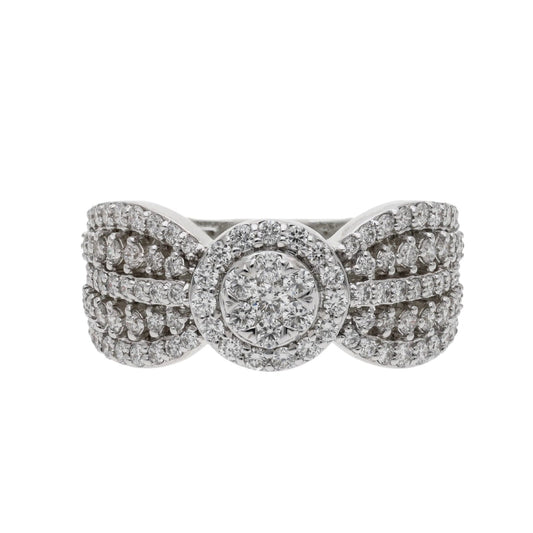 0.96 Ct Royal Natural Diamond Vera Ring - Helodia Jewelry