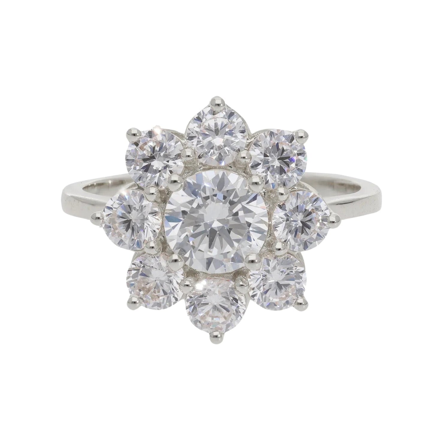 2.32 Ct Helodia's Flower Lab Grown Diamond Ring - Helodia Jewelry