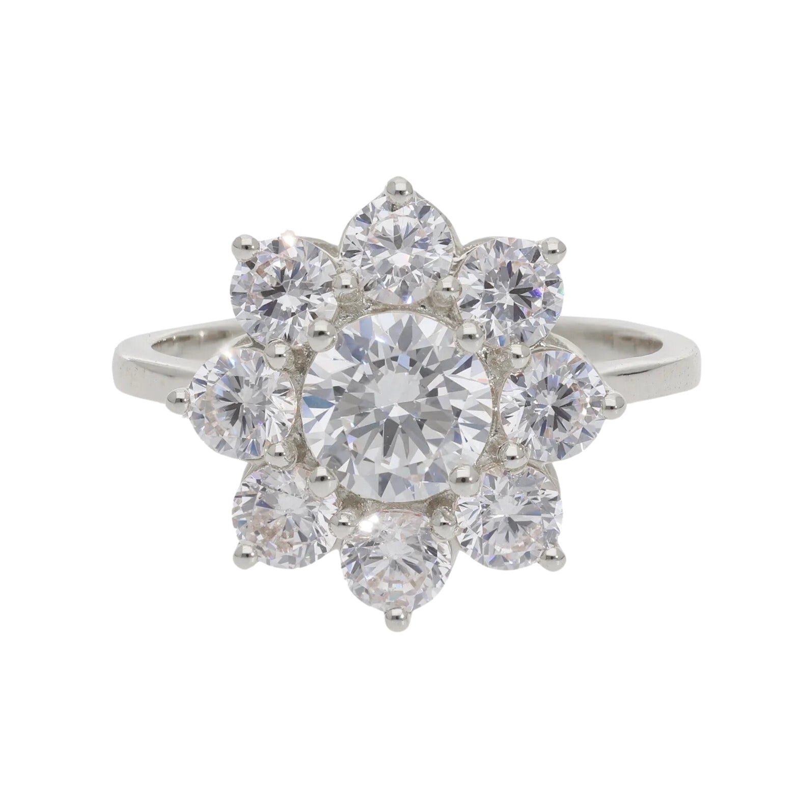 2.32 Ct Helodia's Flower Lab Grown Diamond Ring - Helodia Jewelry