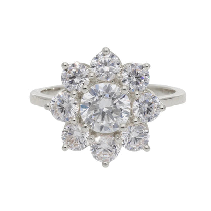 2.32 Ct Helodia's Flower Lab Grown Diamond Ring - Helodia Jewelry