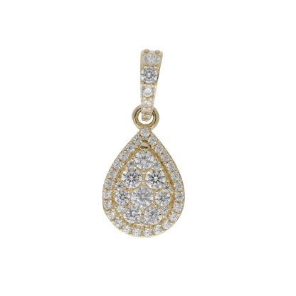 0.55 Ct Natural Diamond Pear Shaped Charm