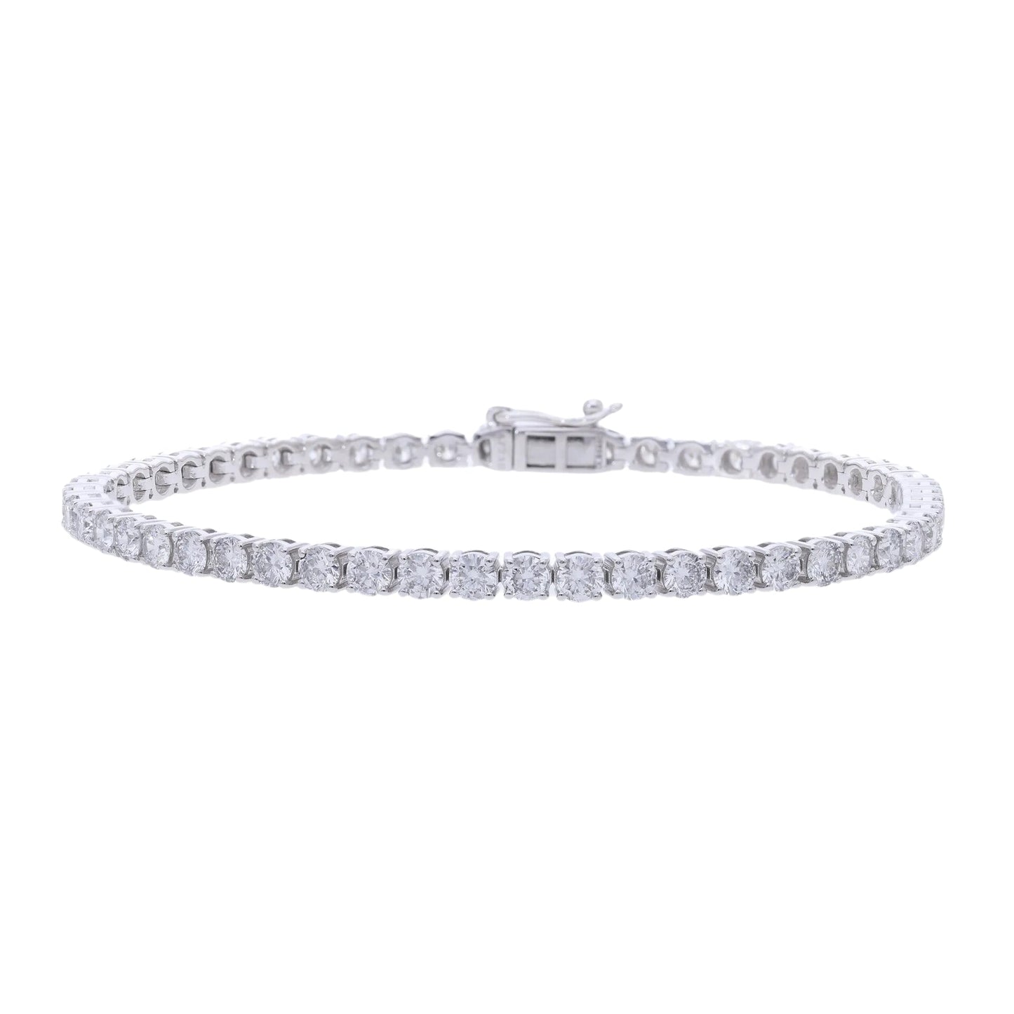 5.38 Ct Lab Grown Diamond Tennis Bracelet - Helodia Jewelry