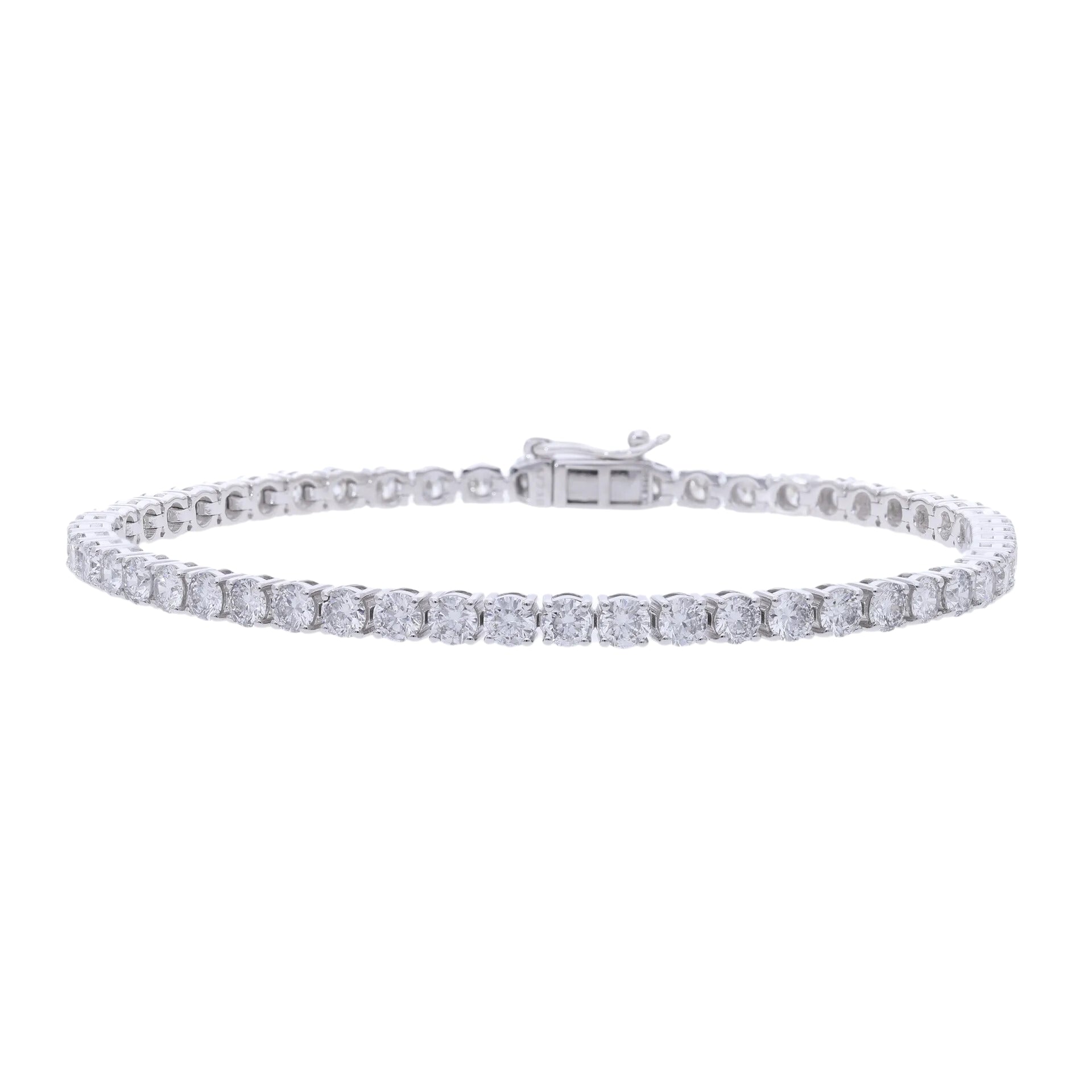 5.38 Ct Lab Grown Diamond Tennis Bracelet - Helodia Jewelry