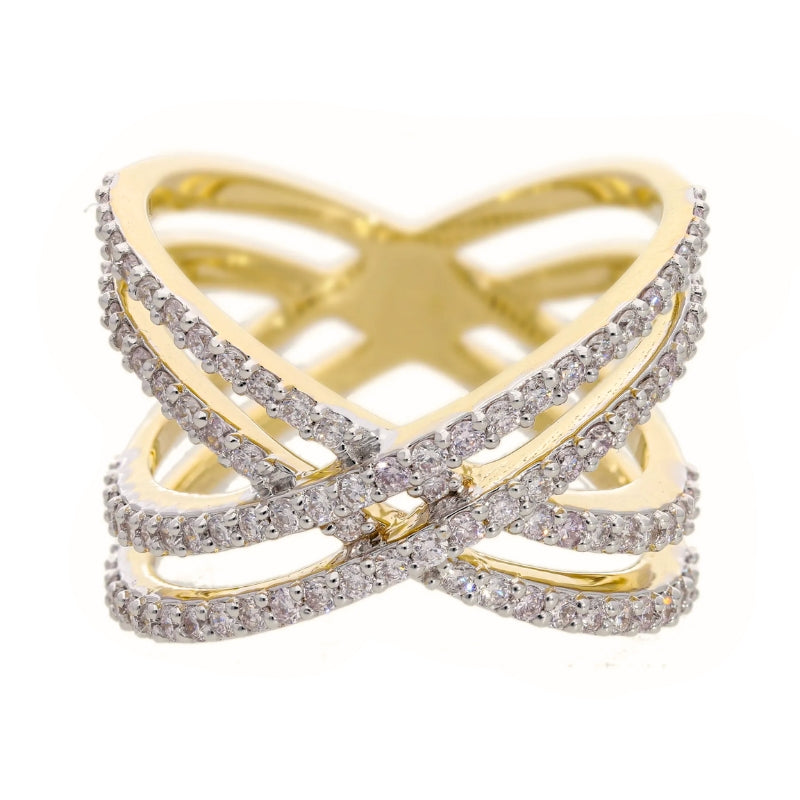 0.80 Ct Natural Diamond Cosmic Ring