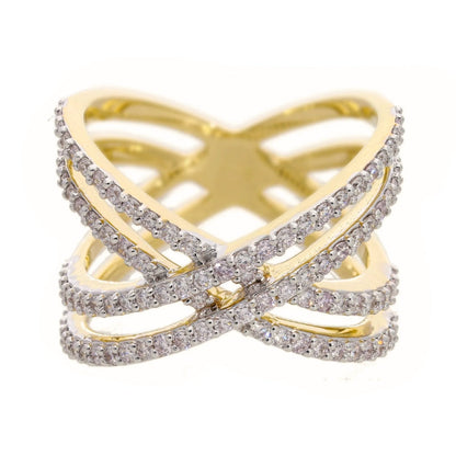 0.80 Ct Natural Diamond Cosmic Ring