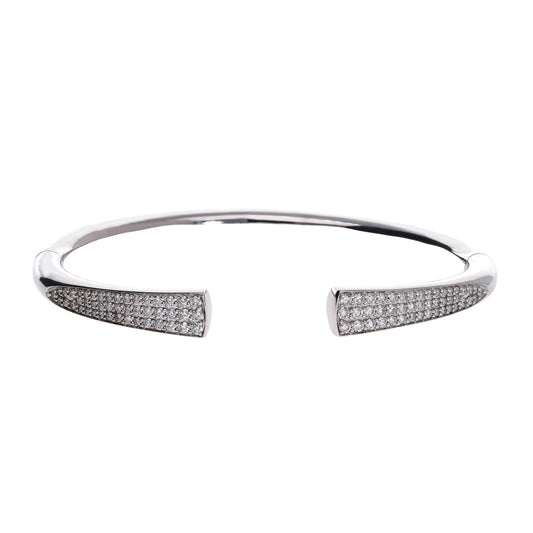 1.30 Ct Natural Diamond Maria Cuff Bracelet