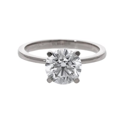 Brilliant Cut Lab Grown Diamond Solitaire Engagement Ring - Helodia Jewelry